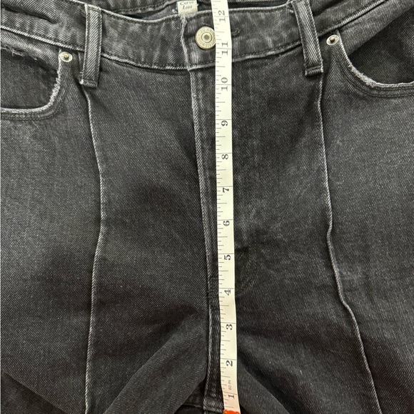 SOLD Abercrombie High Rise Vintage Flare Jean Black Size 28 - Picture 8 of 8